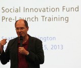 Jurgen Unutzer at the Social Innovation Project training